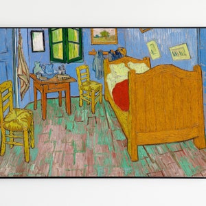 The Bedroom by Vincent Van Gogh, famous Van Gogh painting, Digital download, downloadable poster, Van Gogh digital print, Gallery wall art