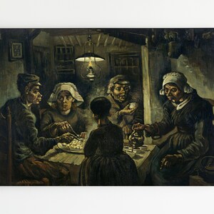 Van Gogh&#39;s The Potato Eaters Print: Famous Painting Wall Art (Digital Download)