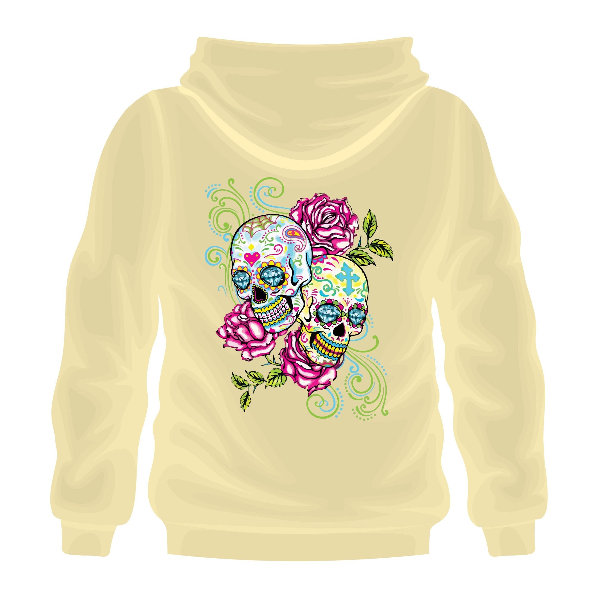 Sugar skull deals hoodie