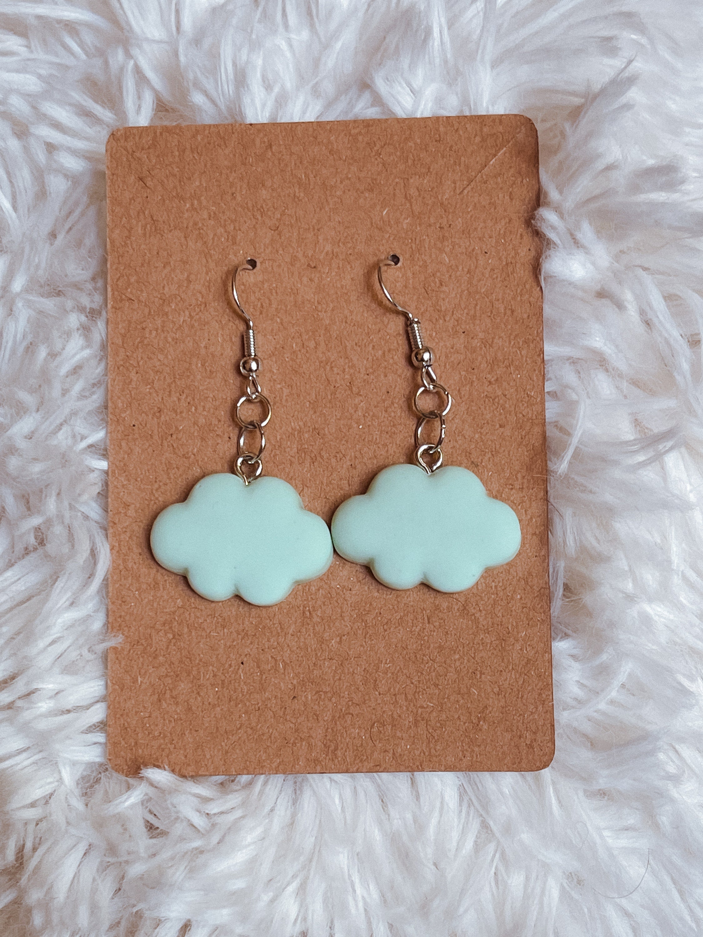 ■VINTAGE HOLLYWOOD■ Petit Cloud Earrings VH2336EA002B Cloud Earrings - Etsy