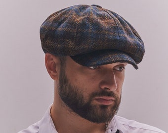 Unisex Schiebermütze, Casquette Irlandaise, Schiebermtze, Gatsby Mütze, Béret Homme, Schiebermütze Herren, Peaky Blinders Mütze, Hooligan Mütze