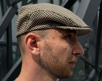 Schiebermütze, Zeitungsjungenmütze, Schiebermütze, Thomas Shelby Cap, Newsboy Hat, Ivy Cap, Casquette Irlandaise, Schiebermütze Herren, Peaky Blinders Hat