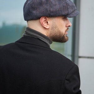 Cappello Baker Boy, Cappelli Peaky, Berretto da strillone da uomo, Casquette Irlandaise, Schiebermtze, Gatsby Cap, Béret Hommem, Schiebermütze Herren immagine 7