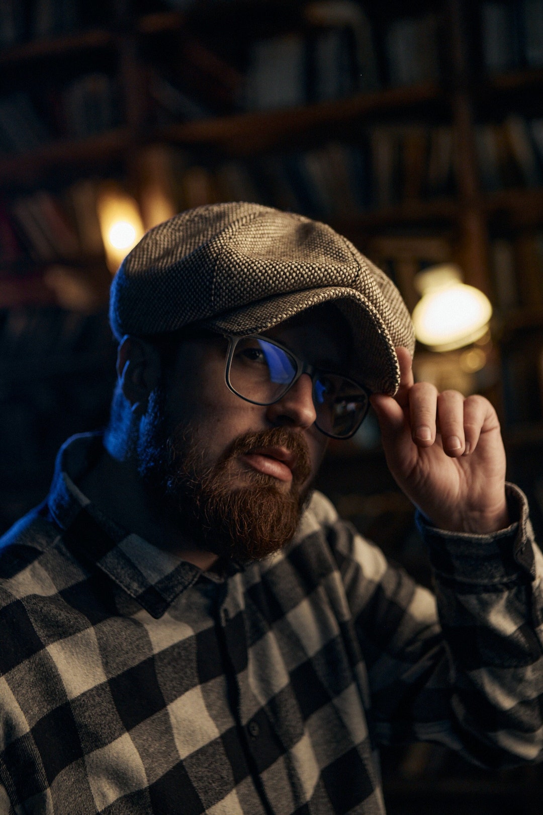 Topex Hats For Large Men Wool Blend Mens Newsboy Caps, Classic