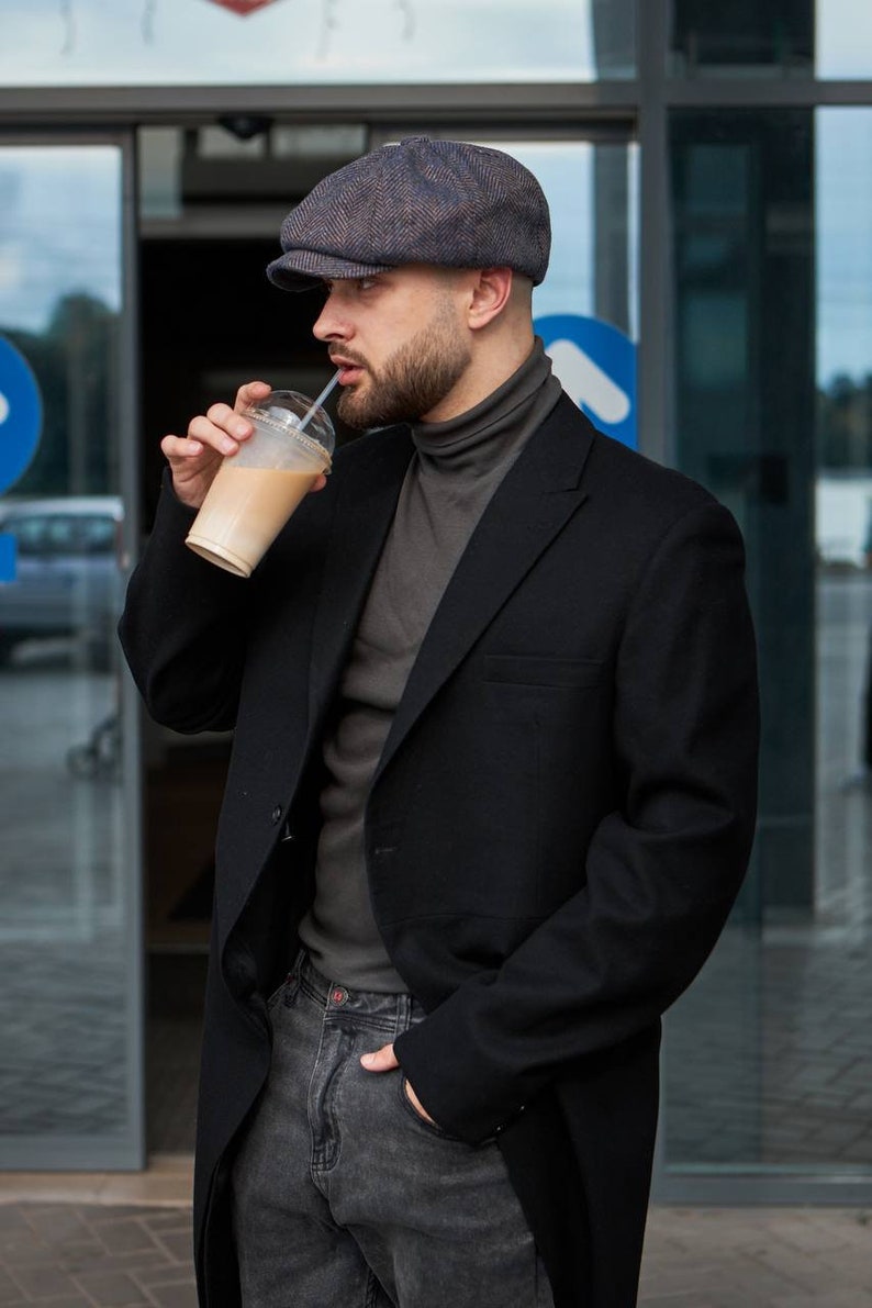 Cappello Baker Boy, Cappelli Peaky, Berretto da strillone da uomo, Casquette Irlandaise, Schiebermtze, Gatsby Cap, Béret Hommem, Schiebermütze Herren immagine 6