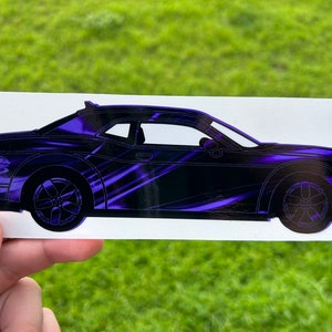 Purple Challenger (Side) Decal