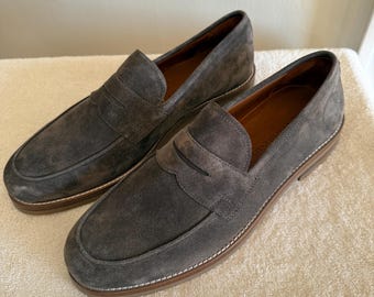 Allen Edmonds Sea Island Suede Penny Loafer Driving  display picture 2