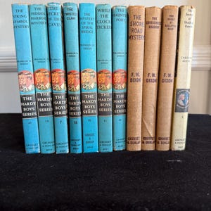 Vintage Collection of The Hardy Boys Series plus a Nancy Drew Bonus