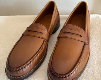 Florsheim Vintage Brown Loafers Moc Toe #505150 Men\'s Size 13 D Shoes Florsheim Vintage Brown Loafers Moc Toe #505150 Men main image 3