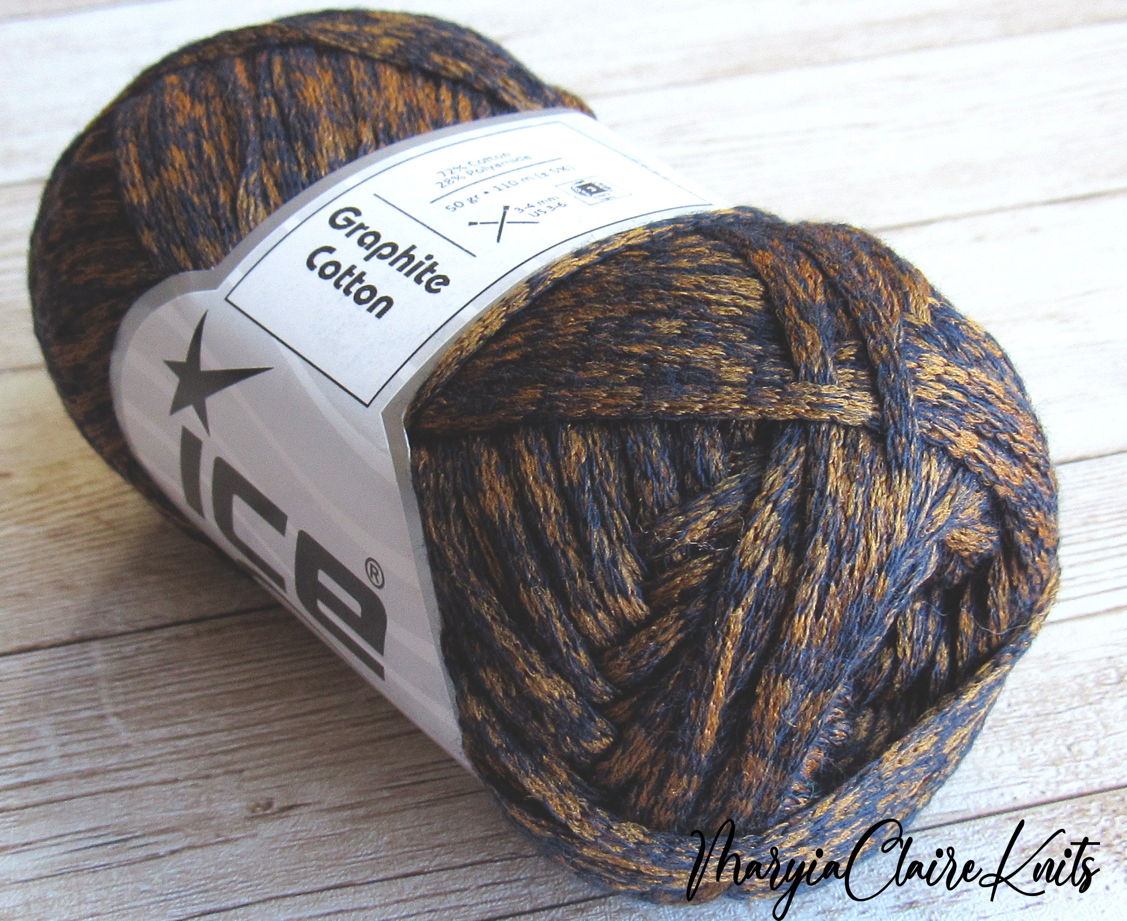 Sport weight yarn for knitting. Brown wool Sock yarn SCHOPPEL Admiral  Stärke 6 8488m Tobacco. Deep dark 6 ply worsted DK Variegated melange.