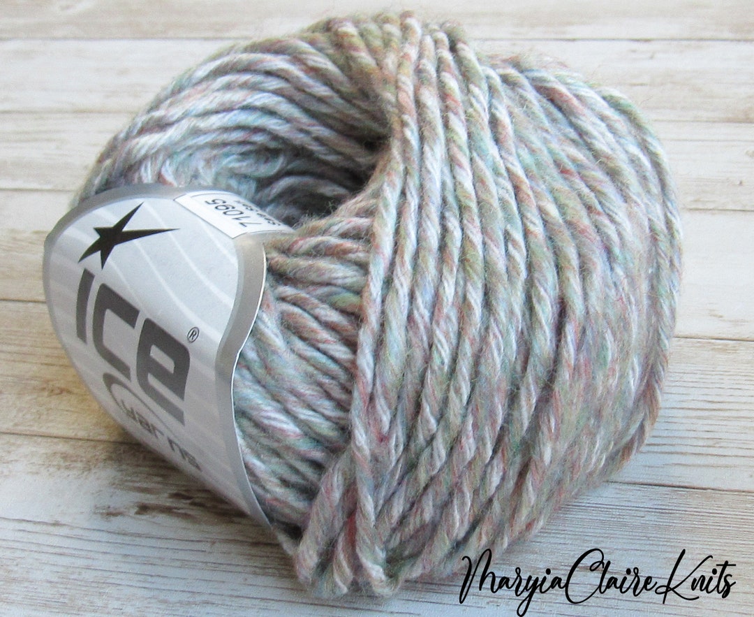 Cotton Yarn for Summer Knitting, Crochet Worsted Yarn, Neutral Color