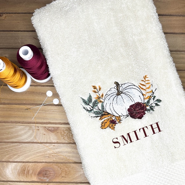Bathroom Towel Custom Last Name Etsy