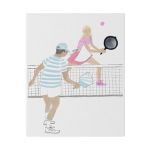 Pickleball Matte Canvas
