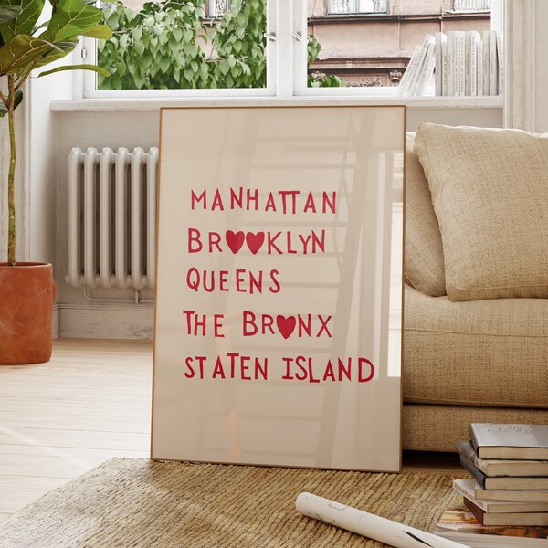 New York City Art Etsy