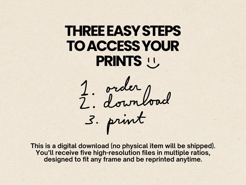 Homebody Club Print: Minimalist Heart Art (Digital Download, Horizontal) image 9