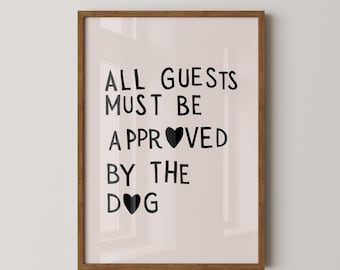 Dog Wall Art | Dog Lover Gift | Pet Quote Print | Digital Download