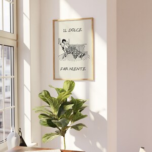 Vilagallo Dolce Far Niente Print Top 33353 main image 1