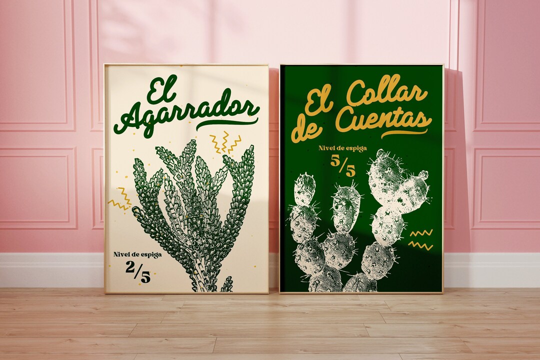 Mexico Art Prints Spanish Wall Art Mexico Travel Poster Etsy