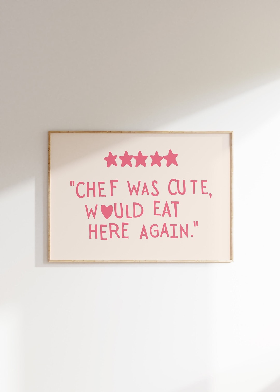 Aesthetic Kitchen Decor Cute Cooking Art Kitchen Wall Art Minimalist