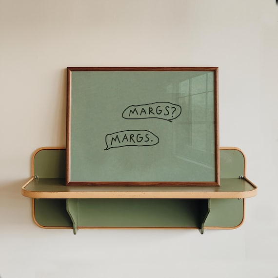 Margarita Print: Funny Bar Cart Decor, Trendy Kitchen Wall Art (Digital Download, Horizontal)