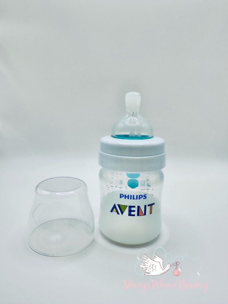 Reborn Doll Milk Bottle, Fake Sealed 4oz Bottle, Faux Milk, Baby Bottle ...