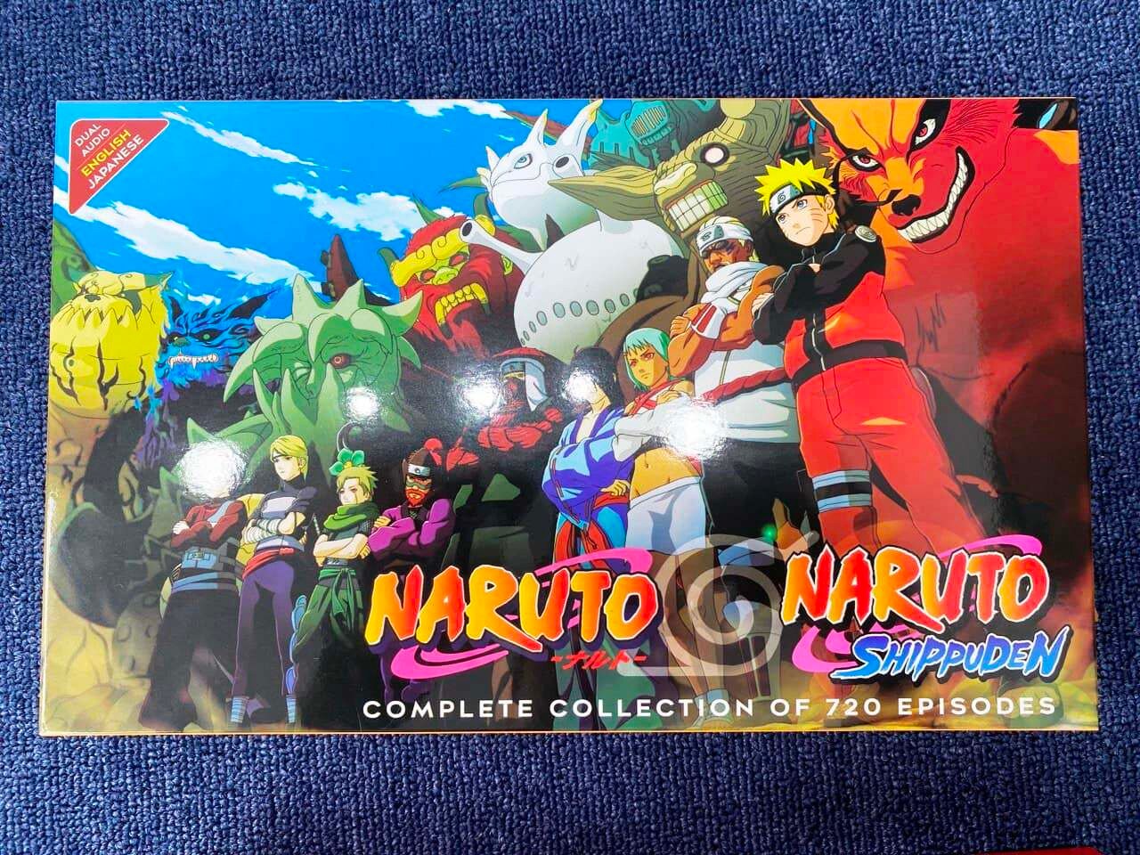 Dvd Naruto Complete Etsy Uk