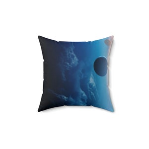 Space Dream Galaxy Of Wonders Spun Polyester Square Pillow