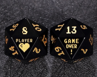 ゲーム プレーヤー ワード ダイス セット | カスタム ダイス D20 | ダンジョンズ & ドラゴンズ | DND ダイス | ストーン ダイス | レッド ダイス