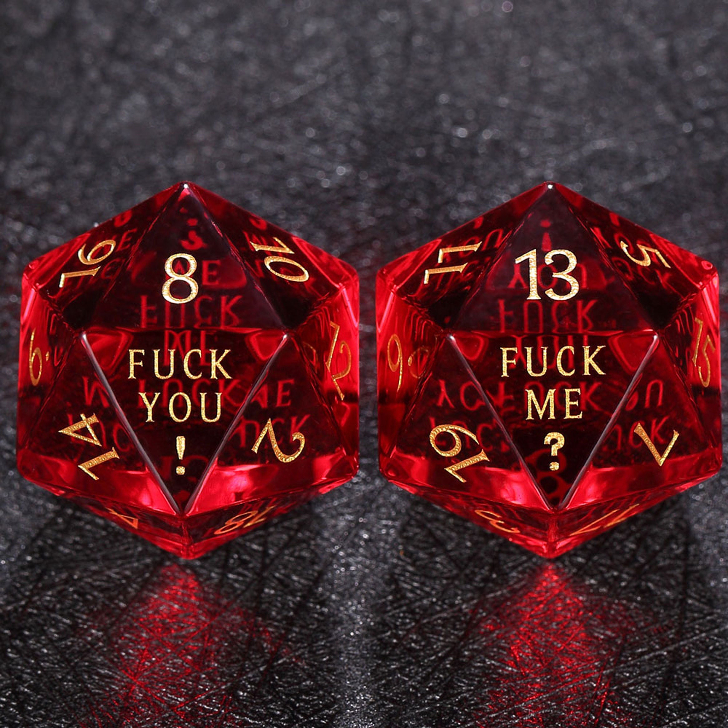 FLASHOWL Set De Dés D&D – D20 Horloge étoiles Et Lune – 7 Dés Polyédriques Rétro – Noir Et Blanc