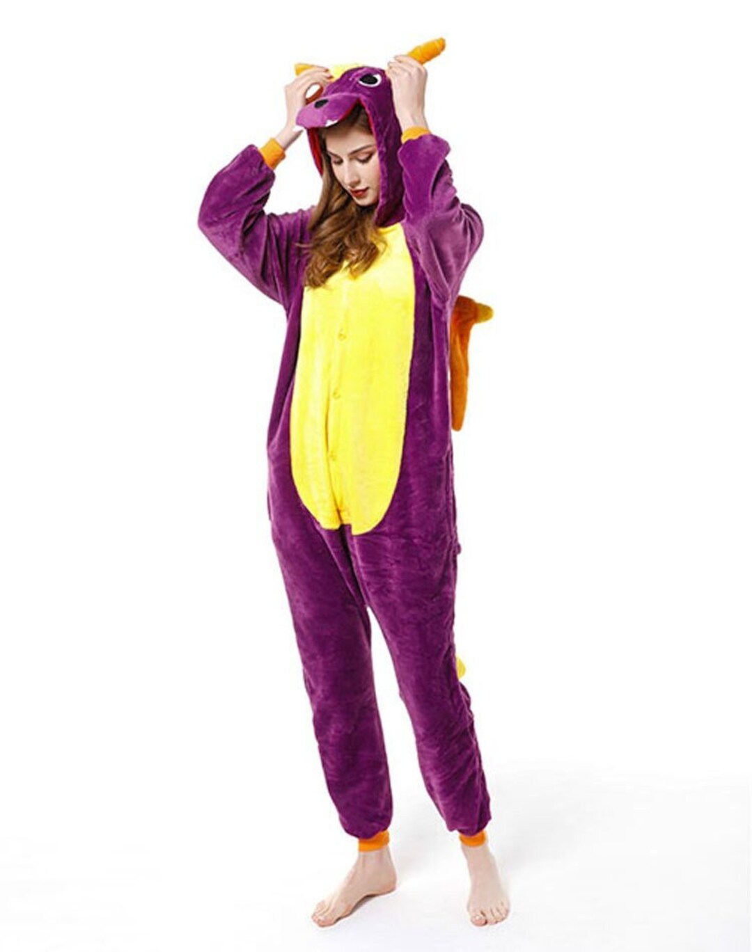 Costume Bay Adult Spyro Onesie Pajamas Kigurumi Women Adult Etsy