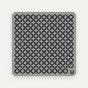 Circle mosaic DIGITAL FILE polymer clay rubber stamp laser cutter tool pattern imprint press glowforge silhouette SVG jewelry tile mcm geo