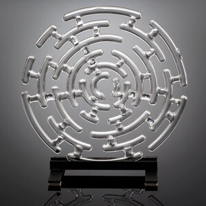 Kornkreis Glas Labyrinth