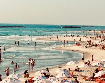 Fine Art Print: Tel Aviv Beach