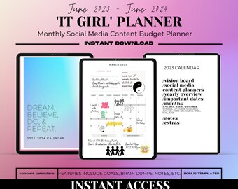 2023 Dated Minimalist Digital Planner | Goodnotes iPad Planner ...