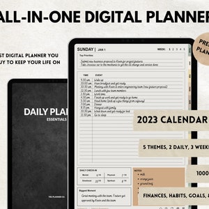 2023 Essential Daily Planner | Blue