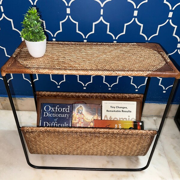 Boho Magazine Holder Etsy