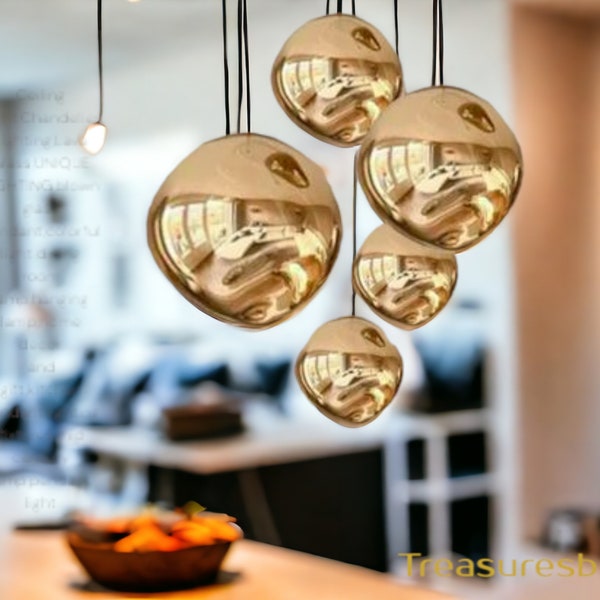 Nordic Lava Pendant Light, Pendant Light, Bubble Light, Unique Light, Hanging Lamp, Colored Light, Round Lights, Dining Room Pendant Light