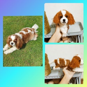 Custom Stuffed Dog, Custom Dog Plush, Custom Crochet Dog, Custom Pet Plush, Custom Stuffed Animal, Personalized Pet Gift, Dog Mom, Dog Dad image 4