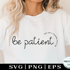 Christian SVG PNG, Religious SVG, Faith shirt svg, God Isn&#39;t Finished Motivational svg, Spiritual svg cut file, Self Love Jesus svg, Worthy