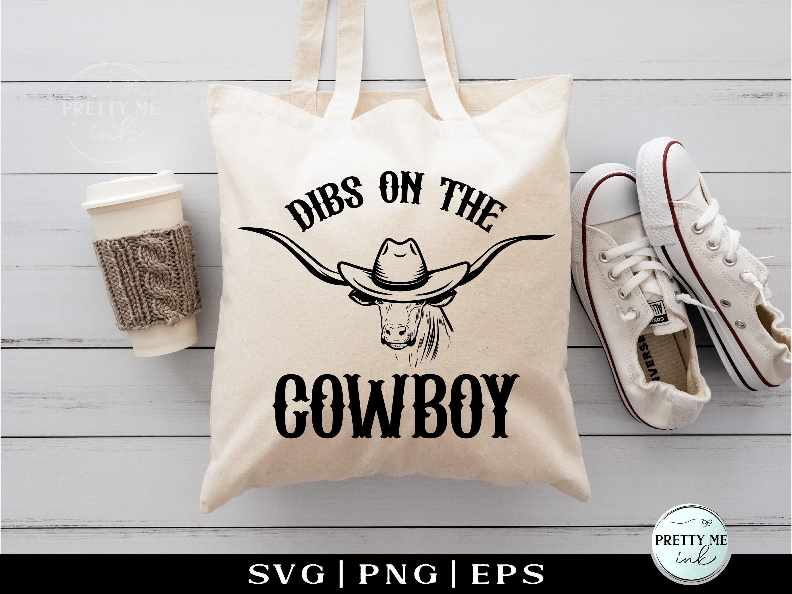 Dibs on the Cowboy Shirt SVG PNG, Southern Svg, Funny Ladies Western