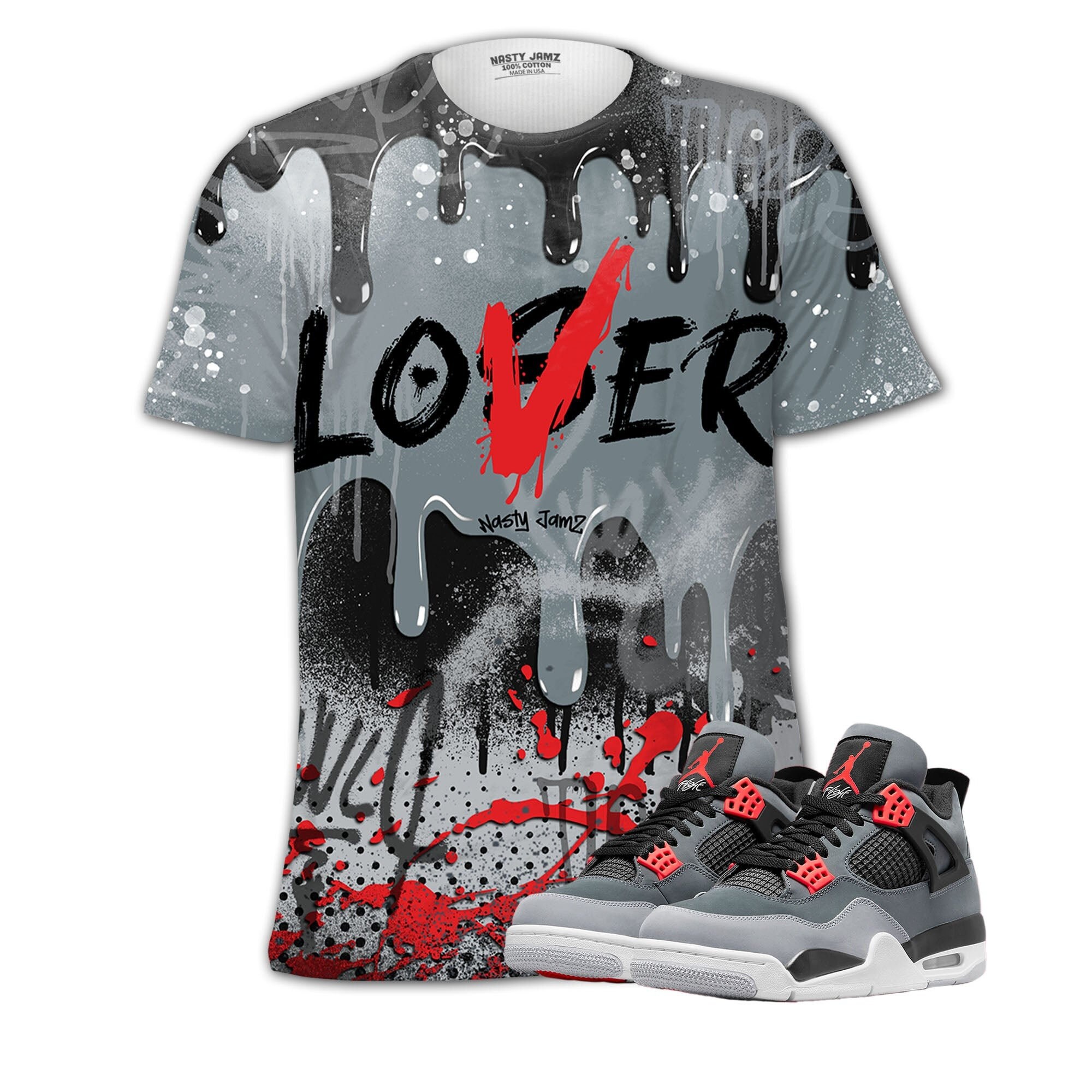 jordan 4 retro infrared shirt