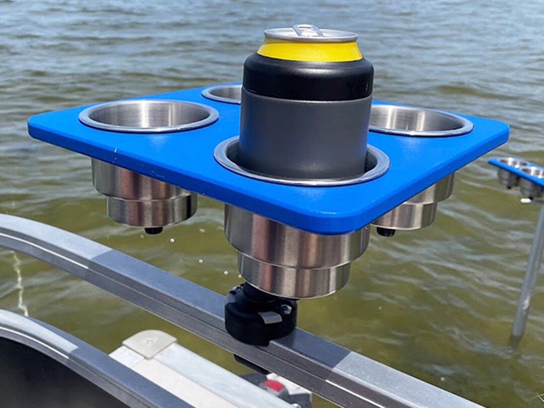 Pontoon Boat Cup Holder Boat Accessories Stainless Steel Cup Etsy