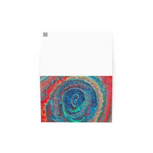 SPRIAL OF LIFE-Greeting card