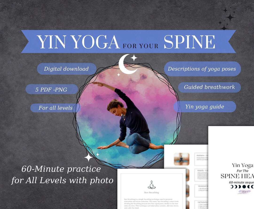 60 Minute Yin Yoga for Your Spine Health Yin Yoga Class Sequence, Yoga ...