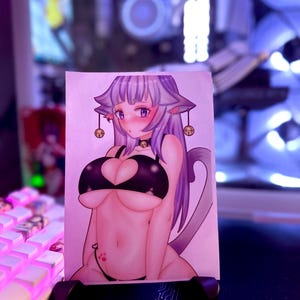 Glocken Katzen Mädchen Sticker
