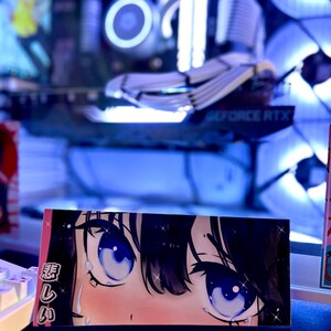 SAD eyes Anime sticker