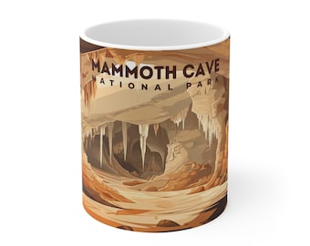 Mammoth Cave National Park Mug, National Park Gift, Coffee Mug, Travel Mug Gift, National Park Mug