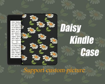 Daisy Muster Kindle Hülle, Kindle Paperwhite 11th Gen 6.8-Inch, Oasis 10th gen 2019 | Smart-Magnet-Wake-Up-Sleep