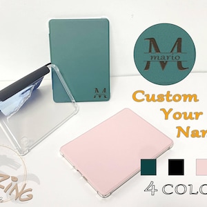 Custom naamlogo E-book cadeauhoes voor, Kobo Clara Color 2024 6'', Kobo Clara BW (2024) 6'', Clara 2E 2022, Kobo Nia 2022 6'', Clara HD-hoes