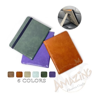 Custodia in pelle fatta a mano per Kobo Libra 2 con cinturino da polso, custodia con logo personalizzato per Kobo Clara Colour 2024, Clara 2E 2022, Libra H2O 7‘’, custodia Nia